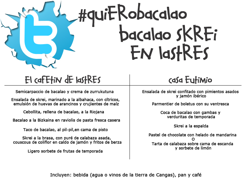 Concurso #QuieroBacalao - Jornadas Bacalao Skrei en Lastres