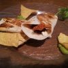 Gijón de Pinchos 2012 - Taquito mejicano de presa ibérica con queso de cabra y configura de higos