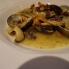Setas y almejas con jamón