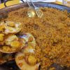 Arroz con zamburiñas